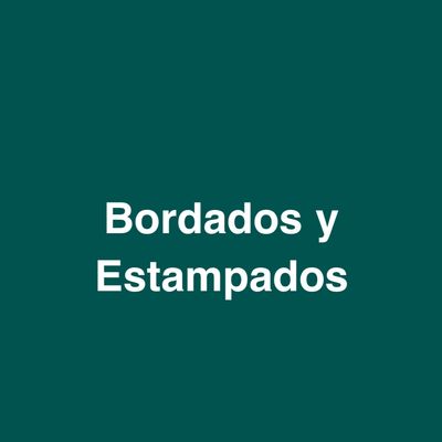 Bordados y Estampados