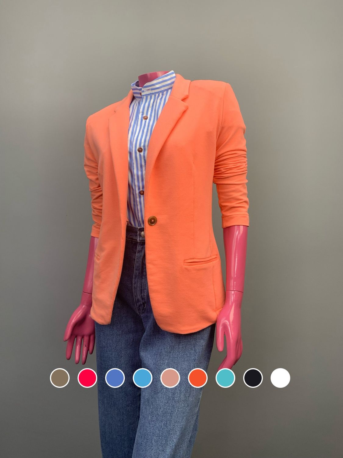 Chaqueta Blazer des estructurado (Bajo pedido mínimo 6 und.)
