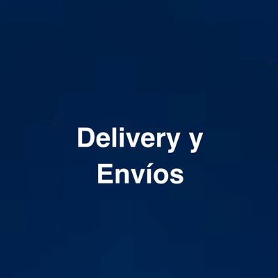 Delivery y envíos 