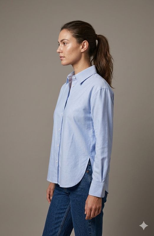 Camisa Oxford Oversize (bajo pedido)