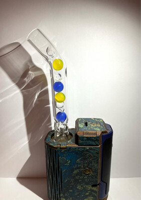 Tetra P80 Bendy Stem With Neptune And Dense Yellow Opal Cooling Marbles Alternating