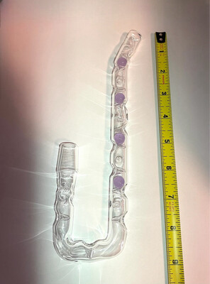 Tetra P80 U Hook With Purple People Eater Cooling Marbles, Cooling Spikes, And A Tapered Mouthpiece