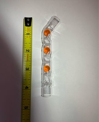 Toad Bendy Stem With Experimental Orange Cooling Marbles And Cooling Spikes