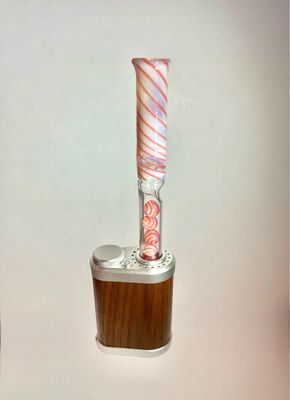 Tinymight Stem With Ghost And Poppy Swirled Cooling Marbles And A Matching Swirled Top Tube