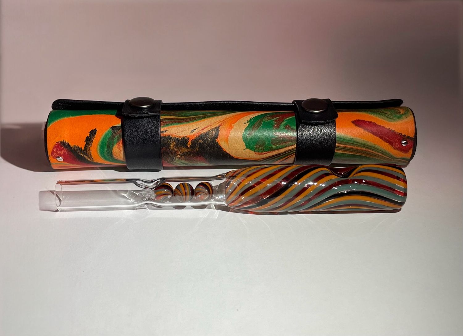 Bakx Stem And Leather Case Set