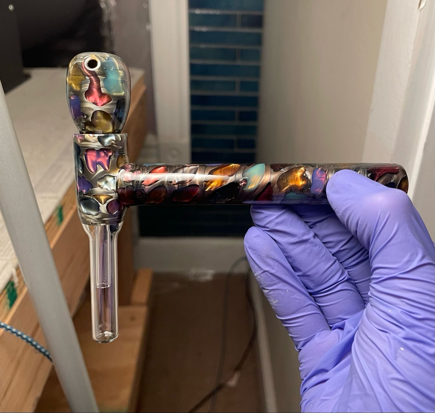 Bakx Electrum Banger With Bubble Cap And Tool