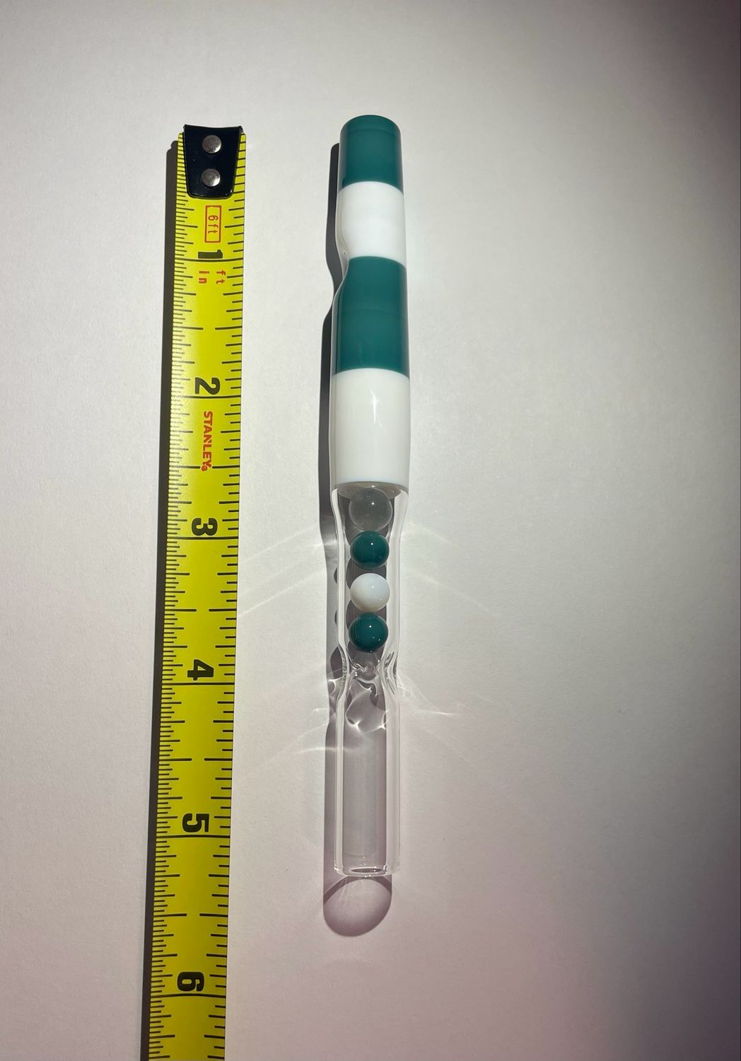 Bakx 14mm WPA With Opaque Aqua And Lotus White Encalmo + Matching Marbles