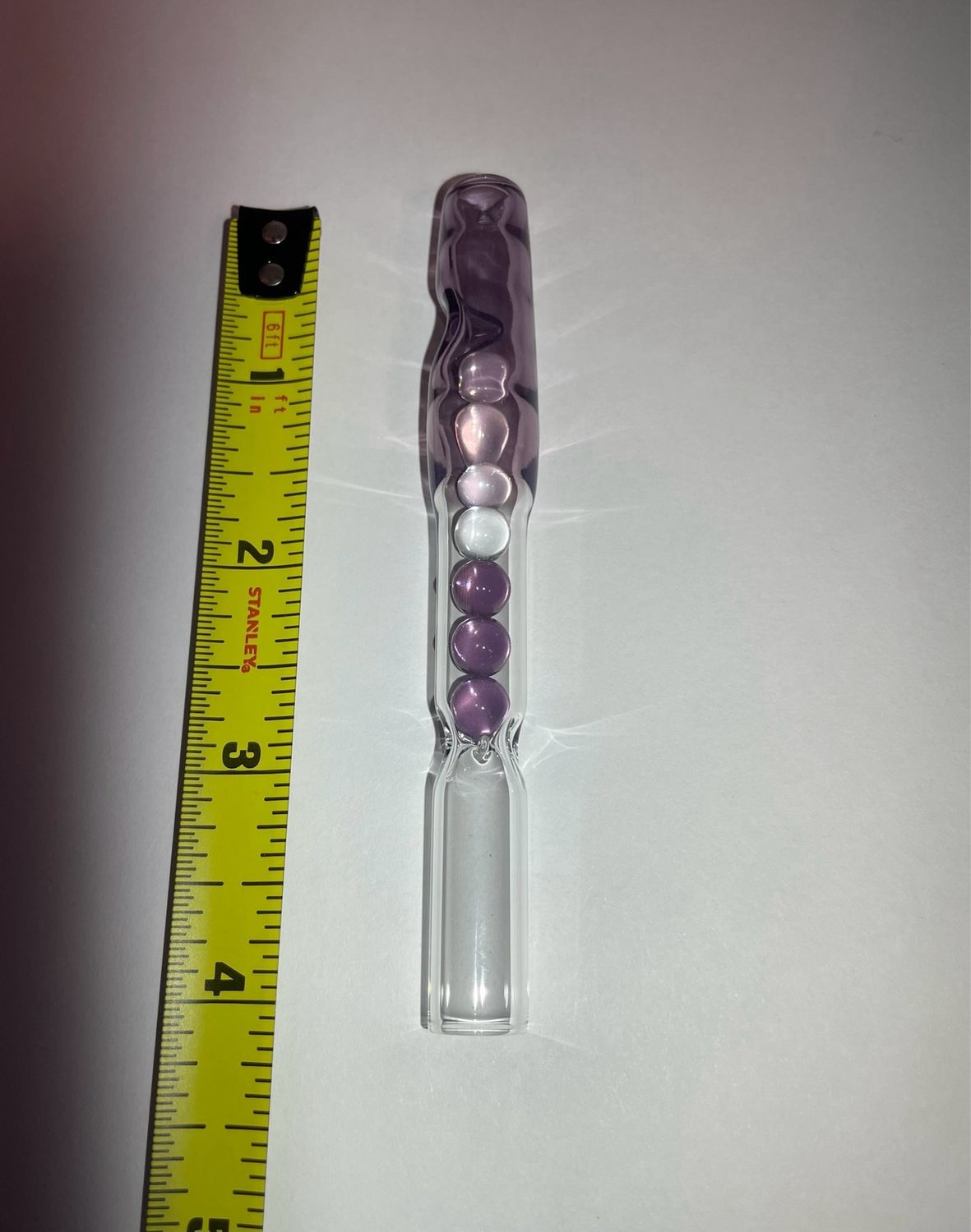 14mm Bakx Transparent Wildberry Satin WPA With Matching Cooling Marbles