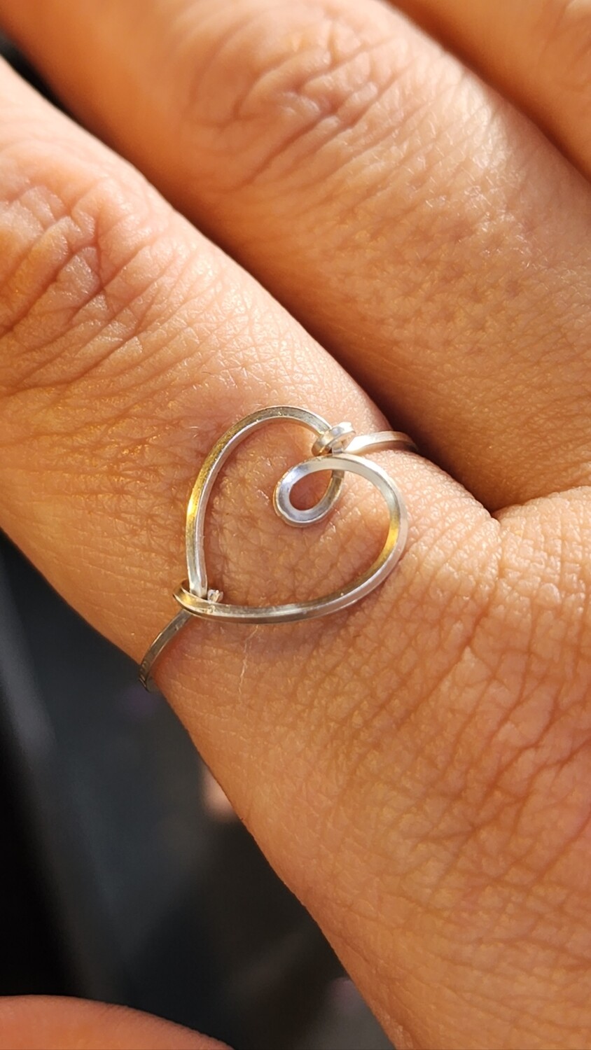 Sterling Silver Heart ring
