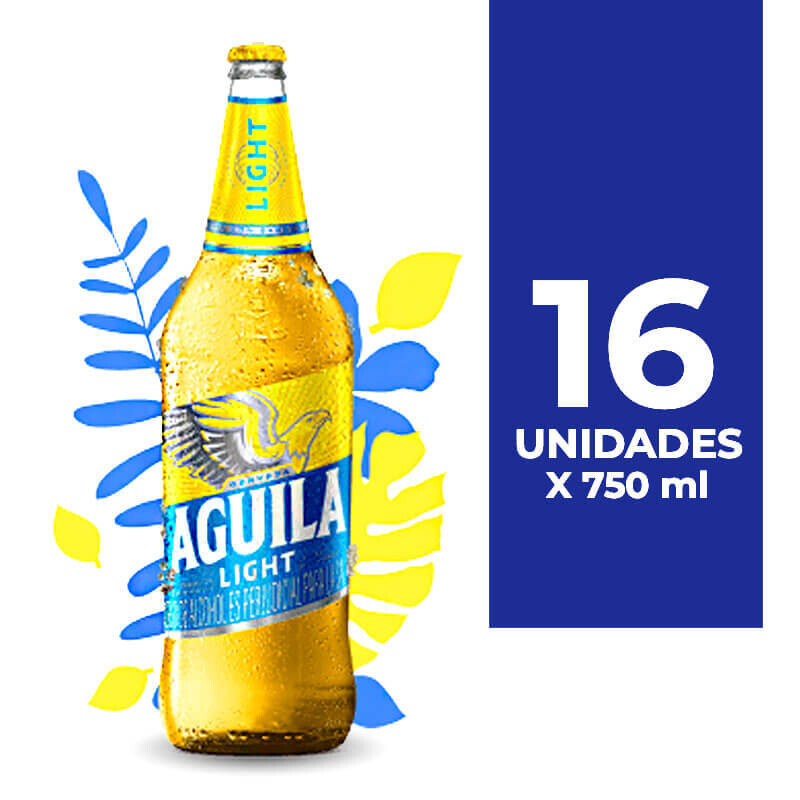 Aguila Ligth botella  750*16