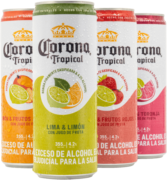 Corona tropical  355 lata x 24