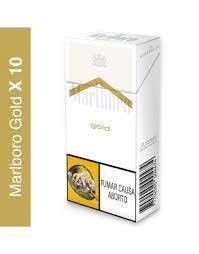 Marlboro gold cartón 10
