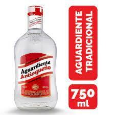 Aguardiente antioqueño rojo 750 ml