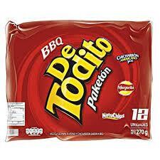 Paquete de todito bbq x 12 und