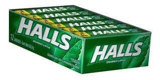 Hall barra x 12 verde