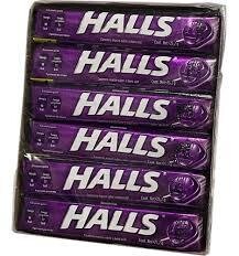 Hall barra x 12 morado