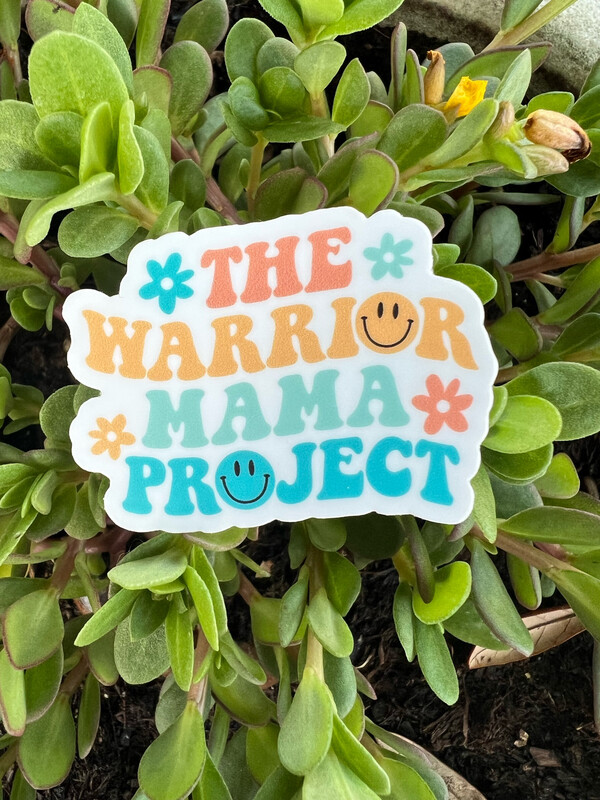 Groovy Warrior Mama Sticker