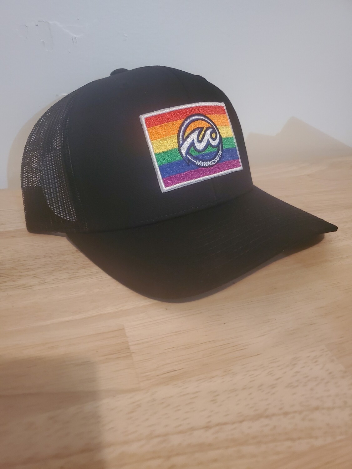 Pride Patch Hat Black Snapback