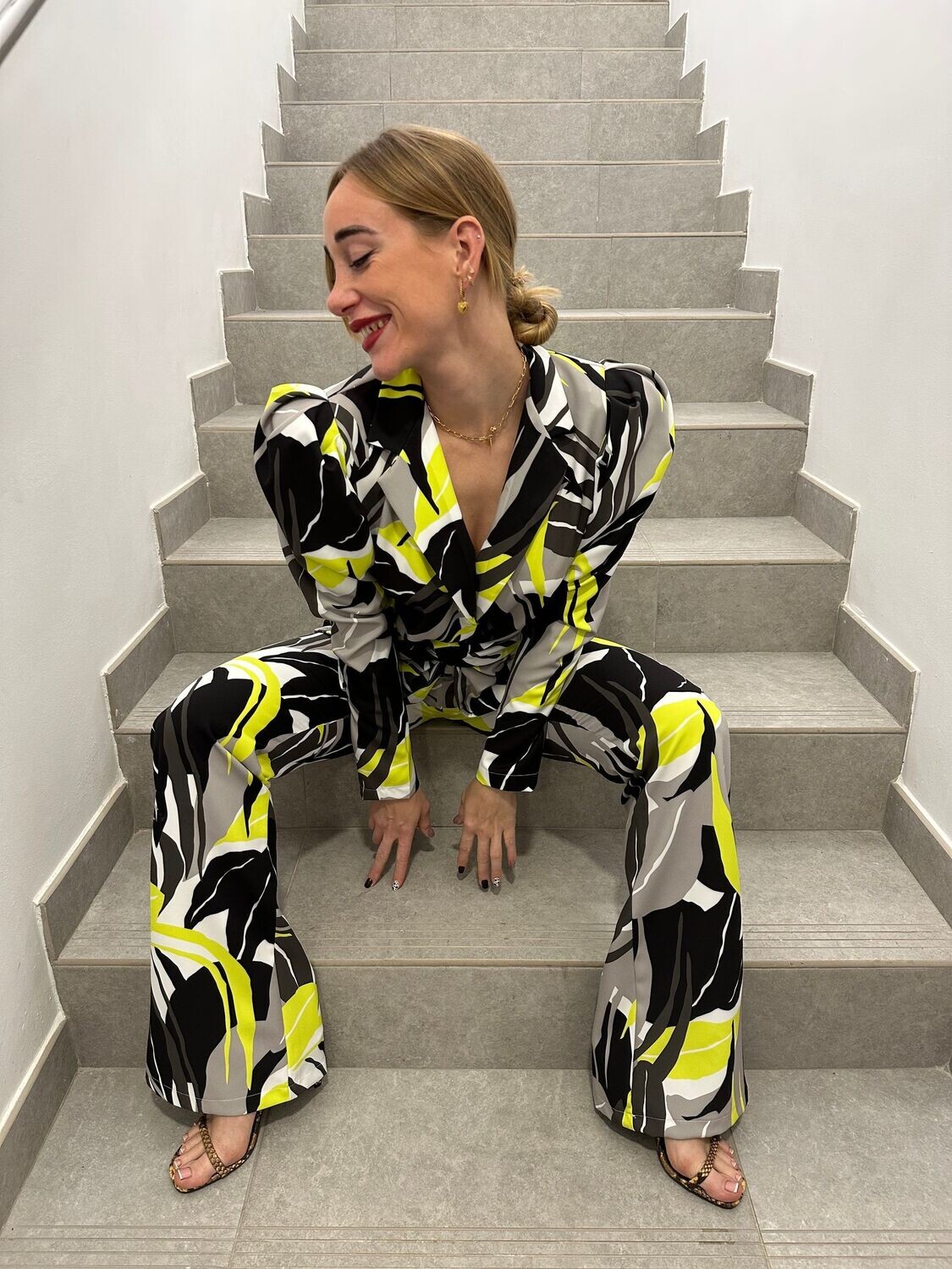 Conjunto Tulipán Estampado