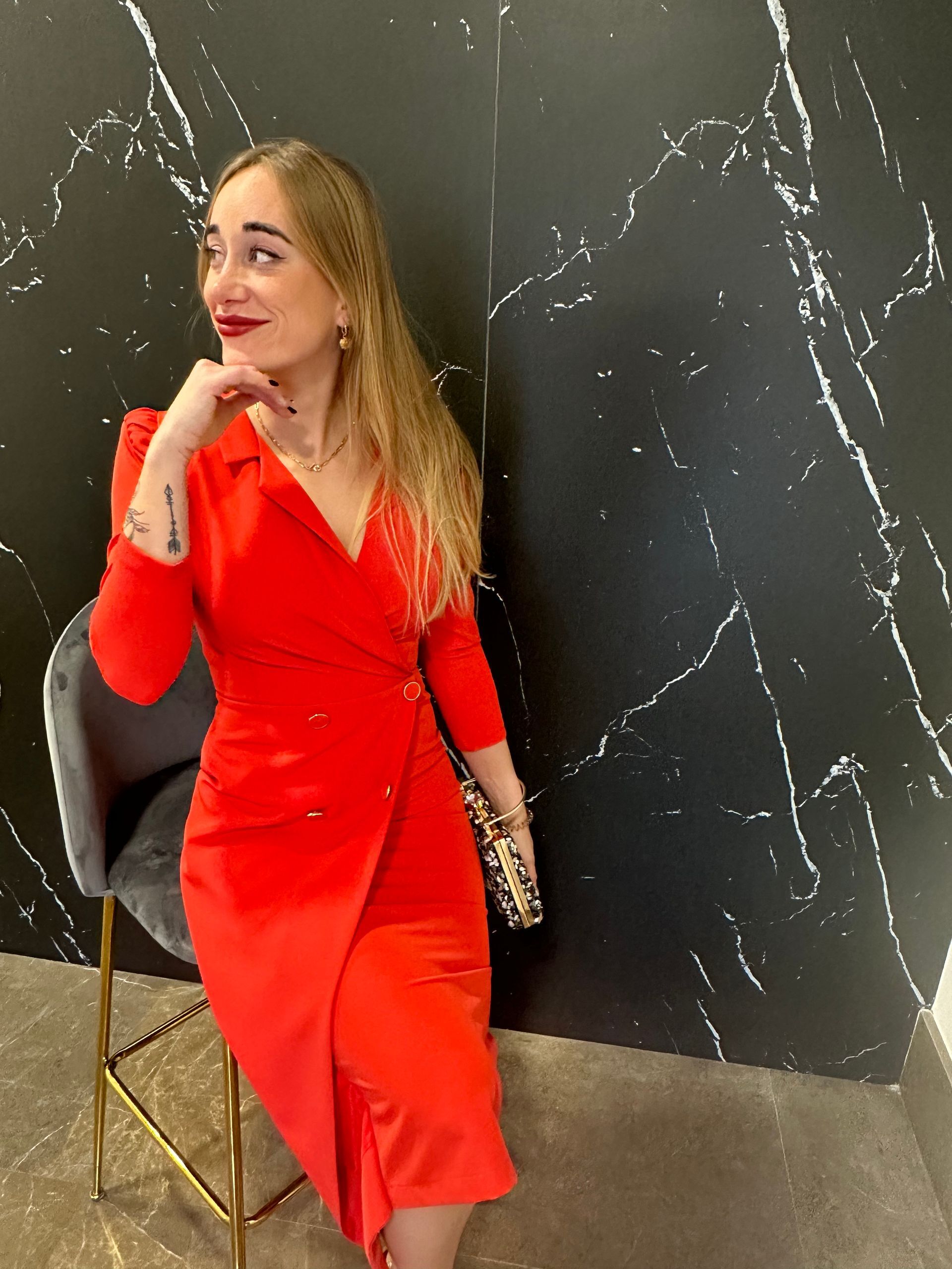 Vestido Gardenia Rojo