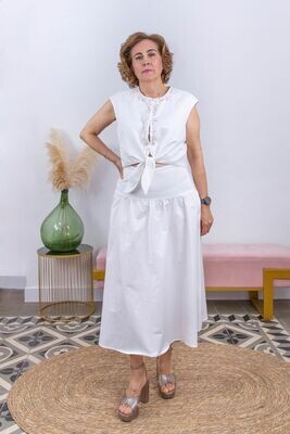 Conjunto Falda Blanco