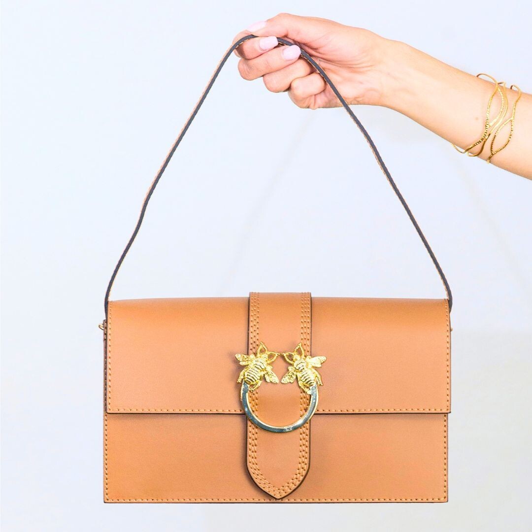 Bolso Piel Marrón