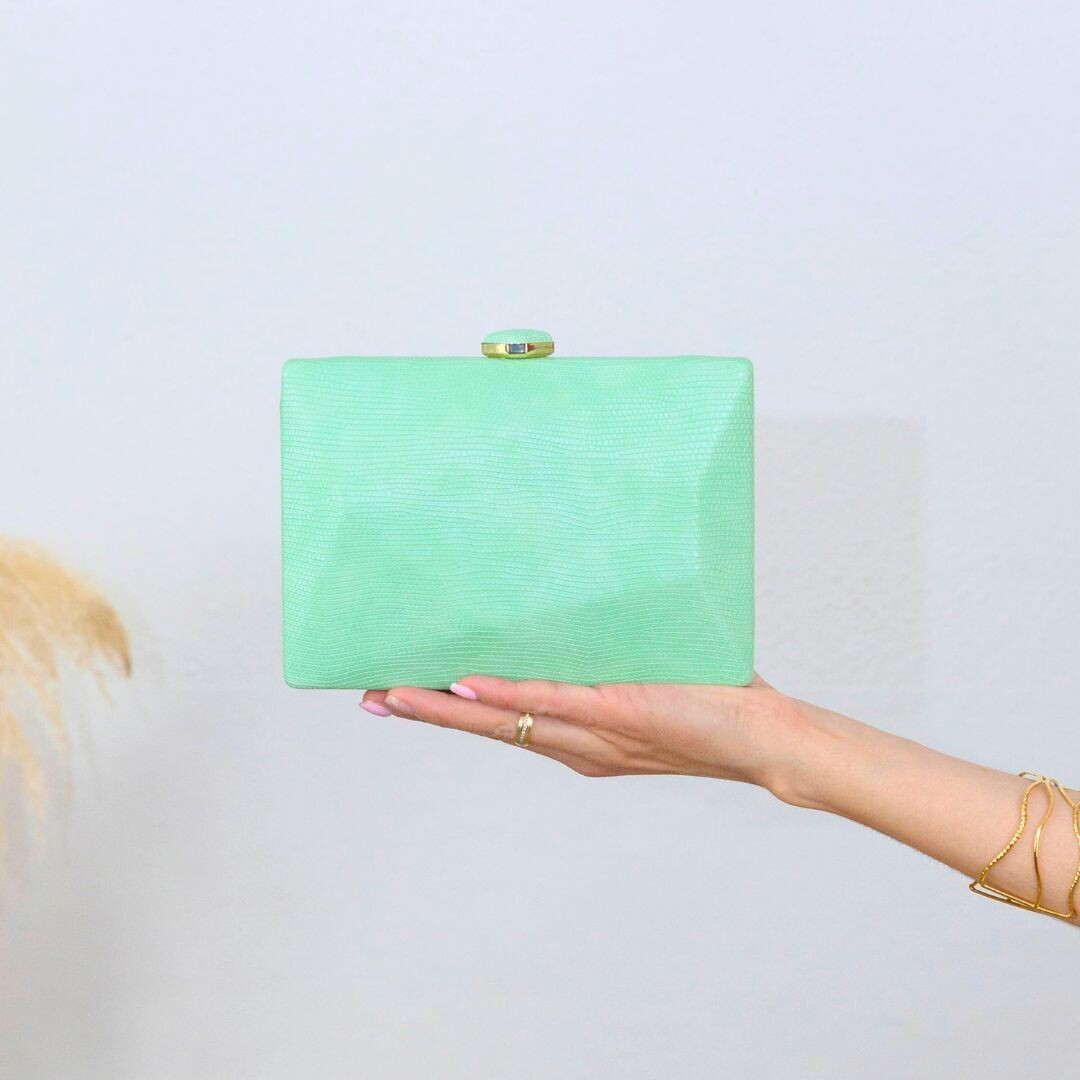 Bolso Rugoso Verde