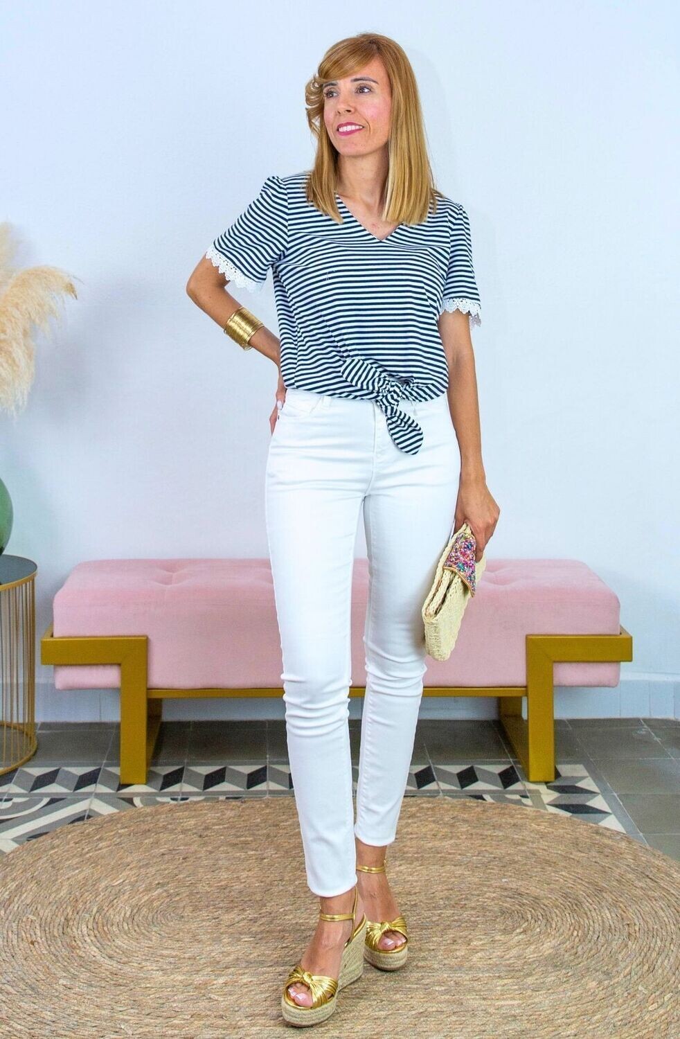 Jeans Skinny Mid Waist - Push Up