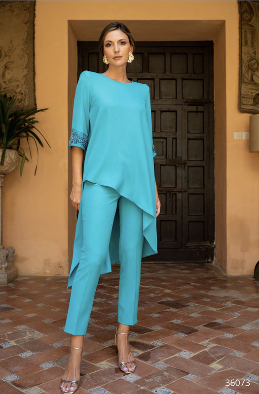 Conjunto Azul Pedreria-Sara Ruiz