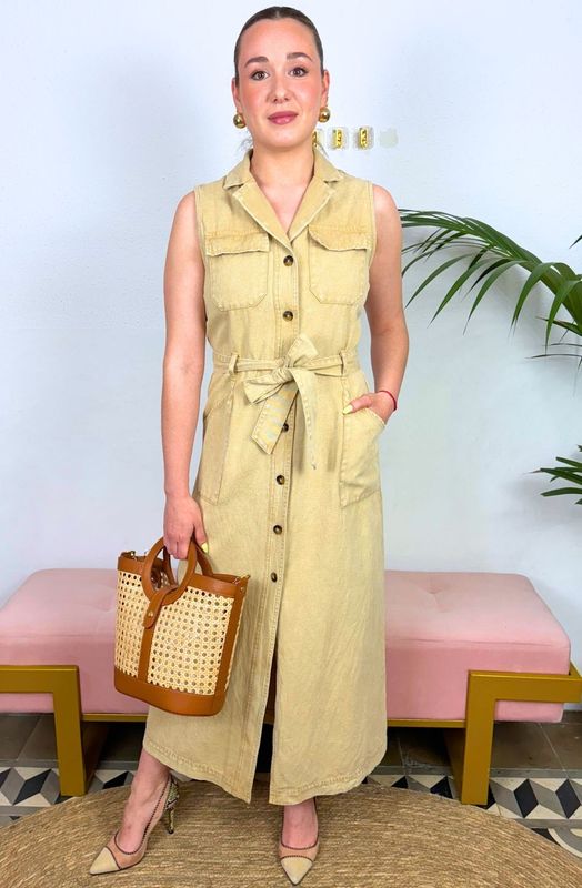 Vestido Abotonado