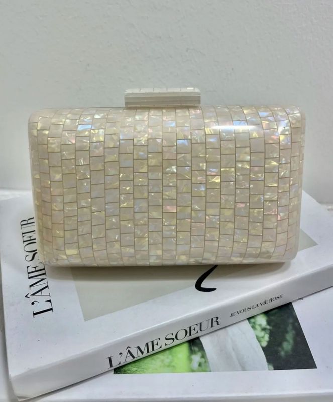 Bolso Nacar Bicolor Beige