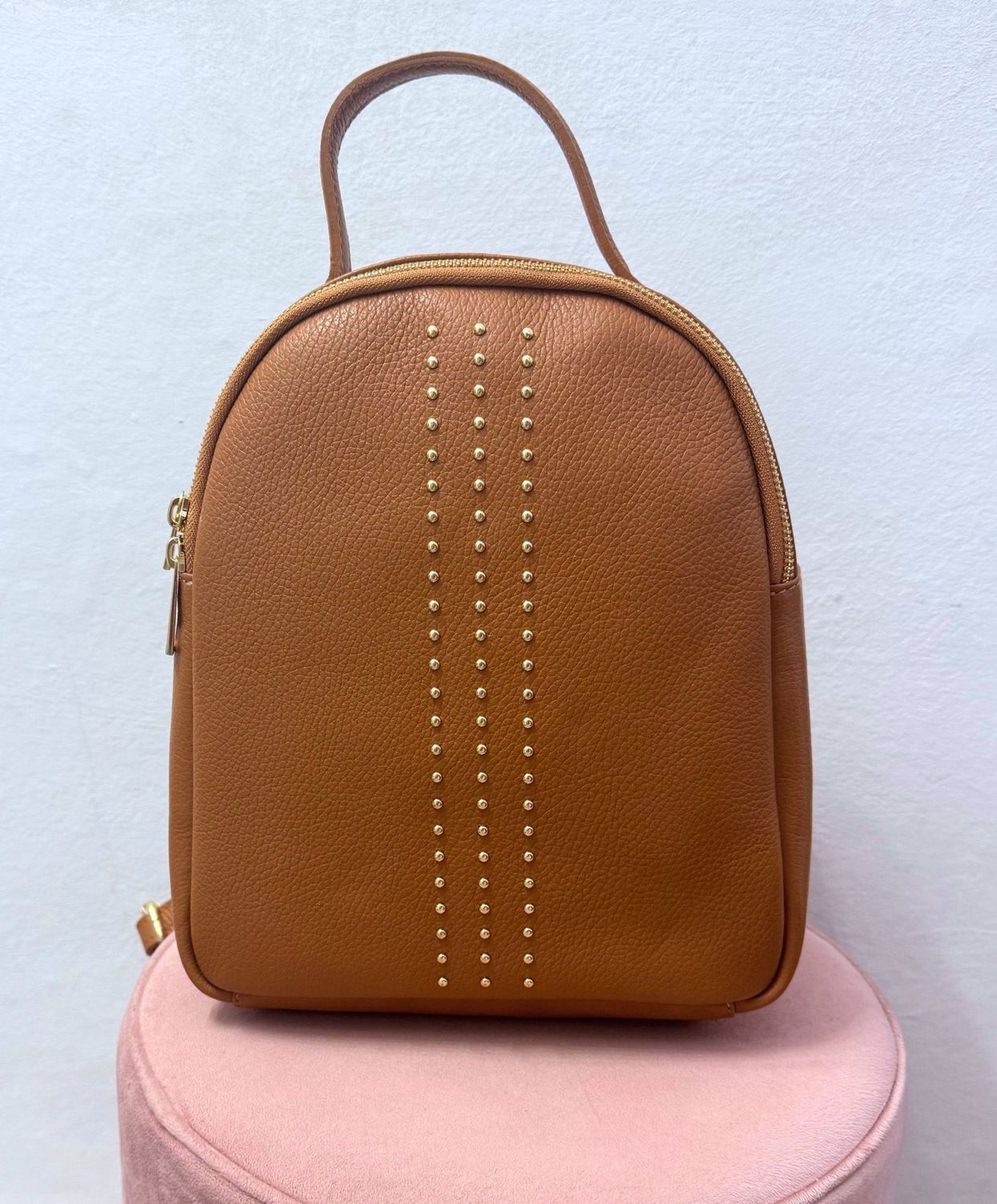 Mochila Piel Marrón