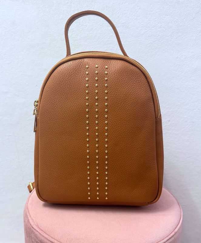 Mochila Piel Marrón