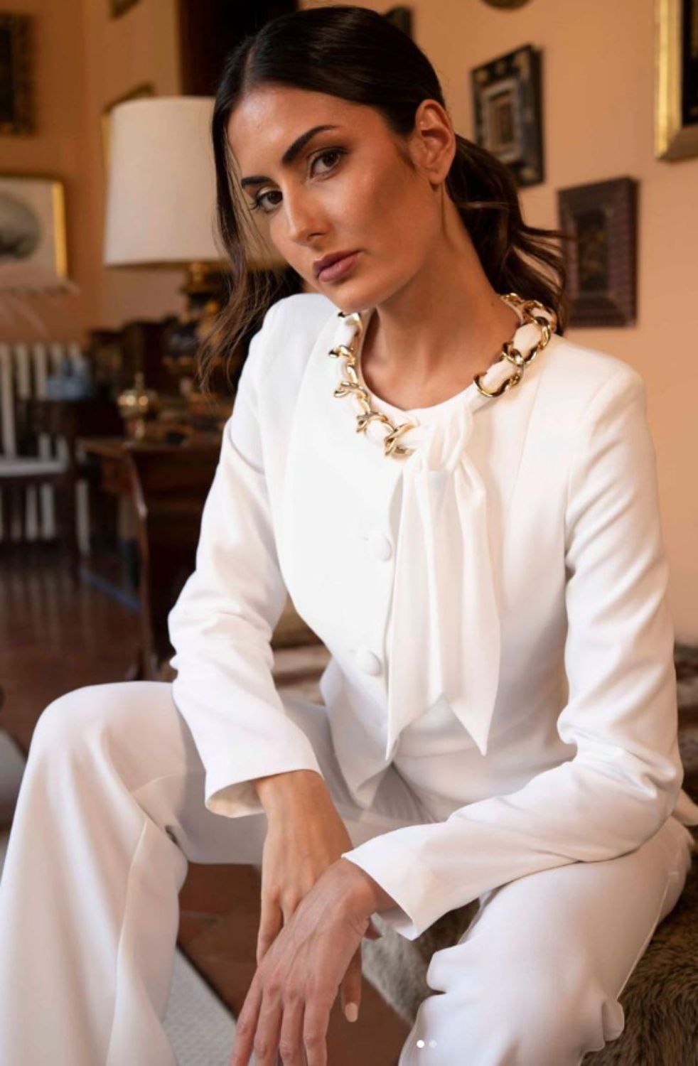 Traje Chaqueta Cadena  - SARA R.