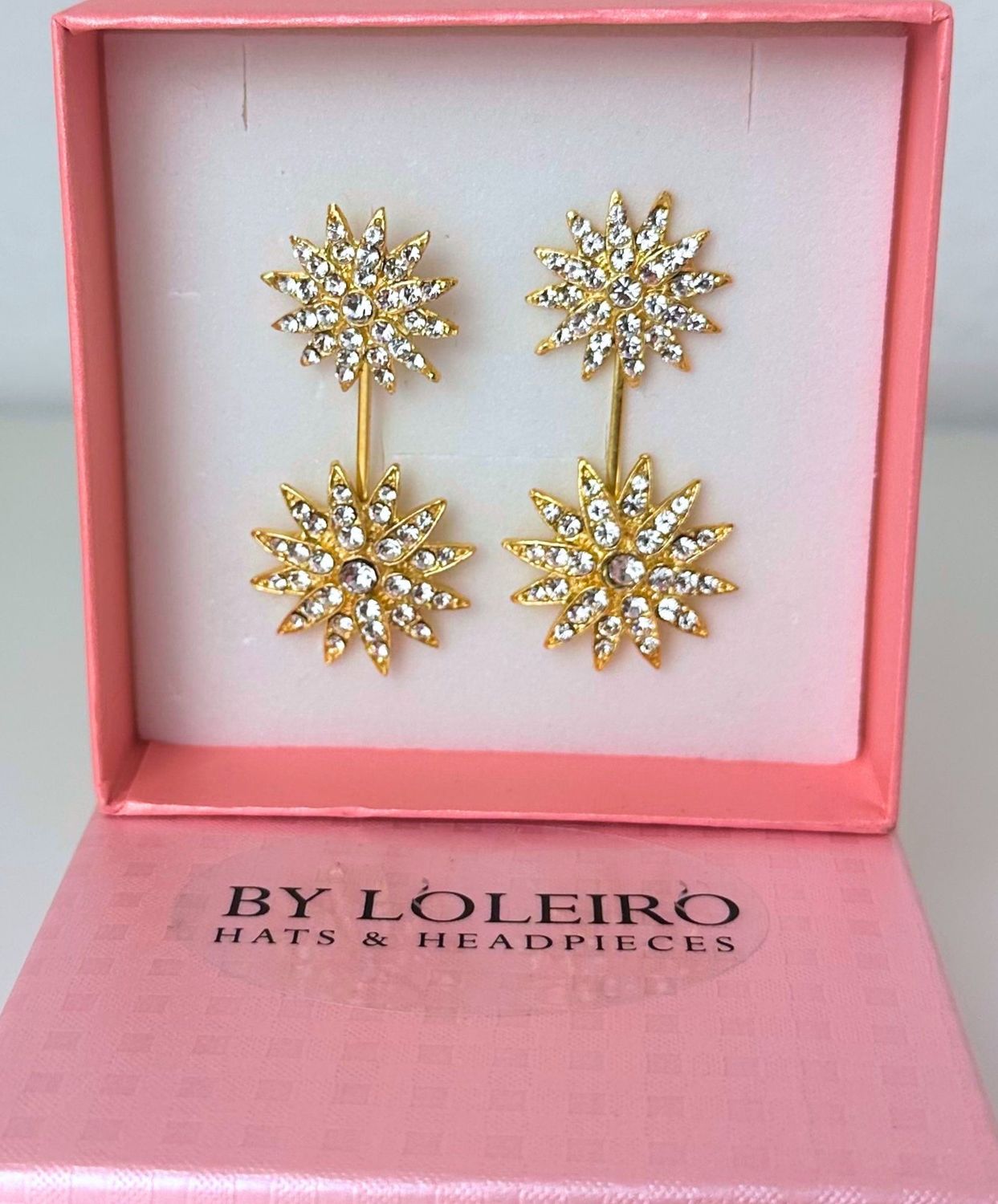 Pendientes Large Dorado "Hecho a mano"