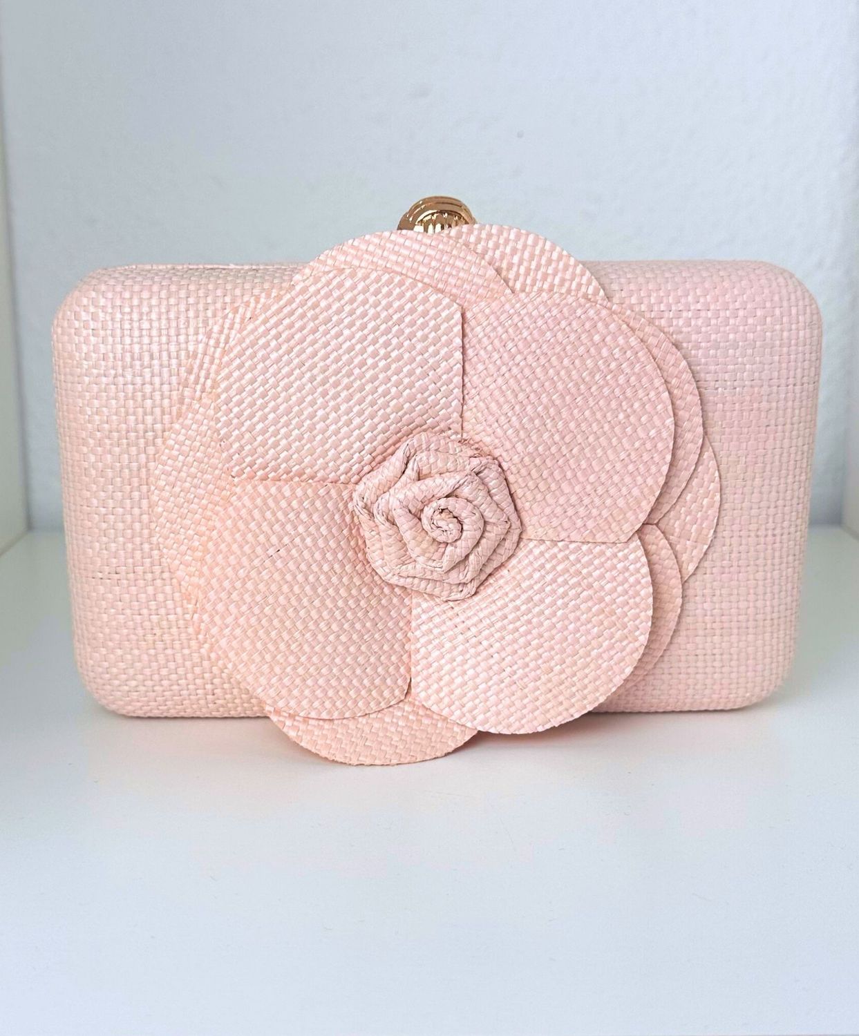 Bolso Flor Rosa
