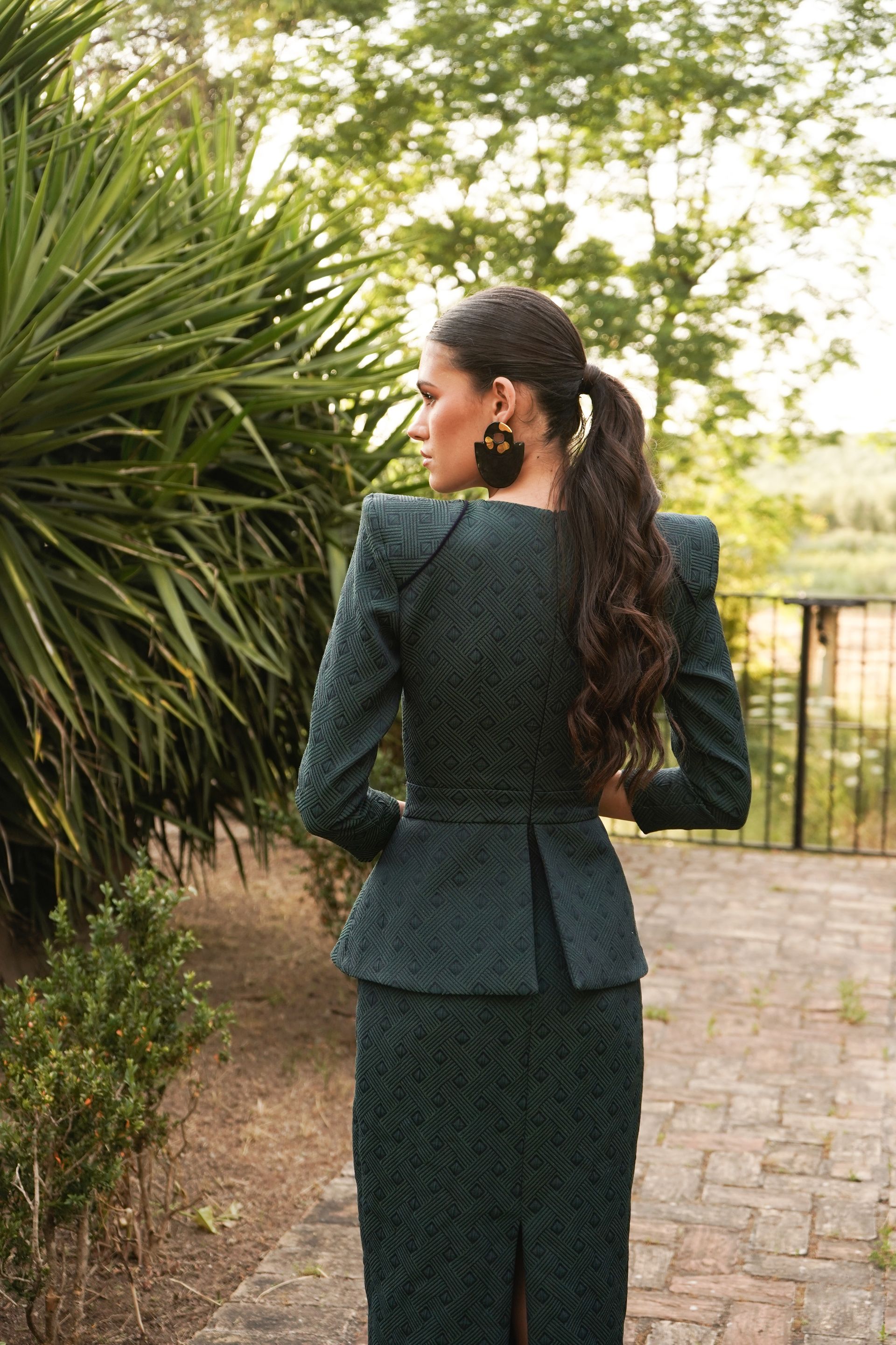 Vestido GAZANIA VERDE - MAGNOLIA KOBUS