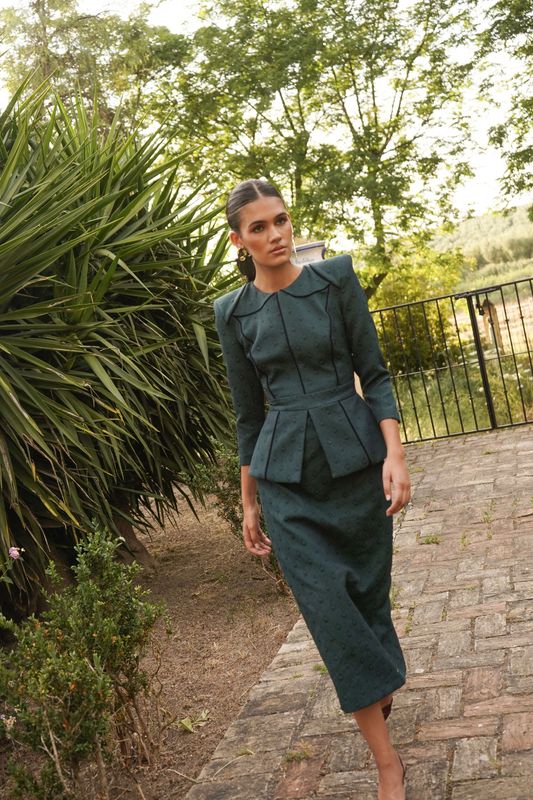 Vestido GAZANIA VERDE - MAGNOLIA KOBUS Vestido GAZANIA VERDE - MAGNOLIA KOBUS