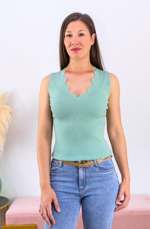 Top Ondas Cuore Verde