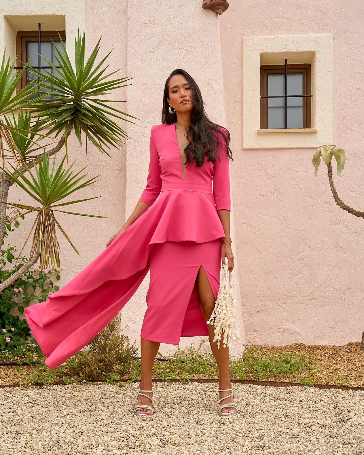 Vestido Juanita  Fresa - MARTA EN BRAZIL