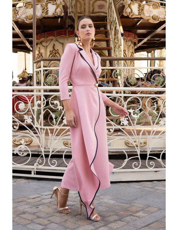 Vestido MERINGUE ROSA - ANNA MOON