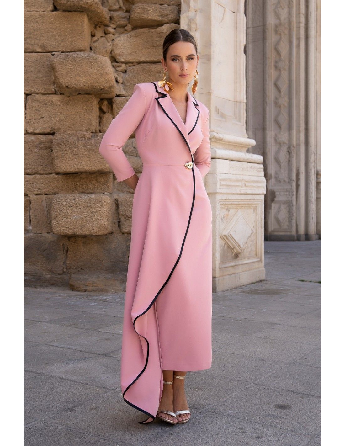 Vestido MERINGUE ROSA - ANNA MOON