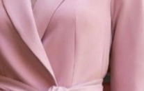 Conjunto chaqueta peplum Rosa- SARA R.