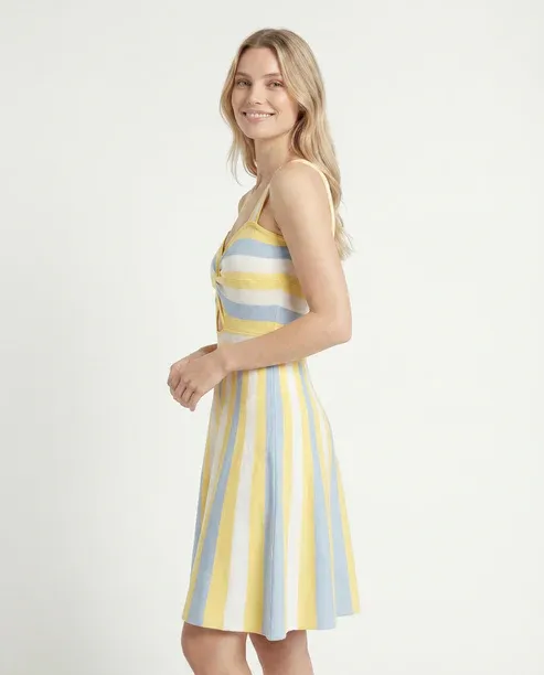 Vestido COTE AMARILLO-POÉTE