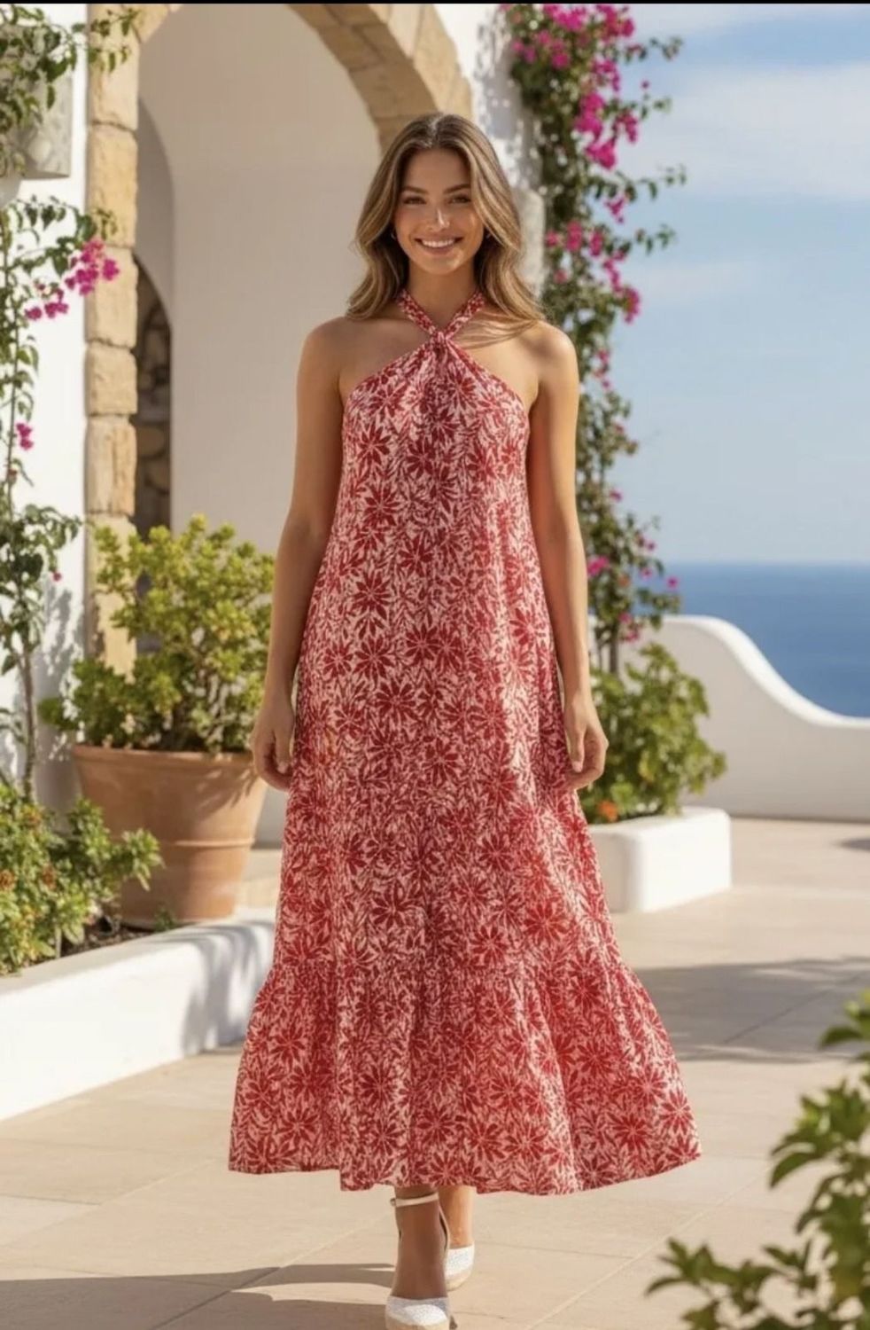 Vestido Cati Cuello