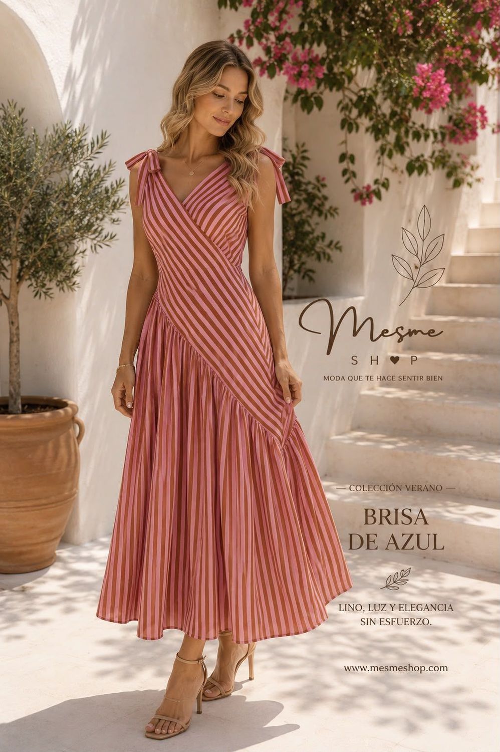 Vestido Desigual Rayas
