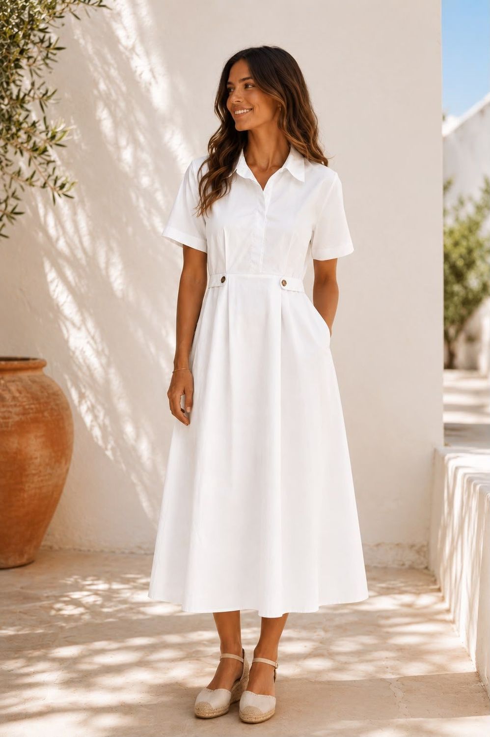 Vestido Clau Blanco - Mimi Mua