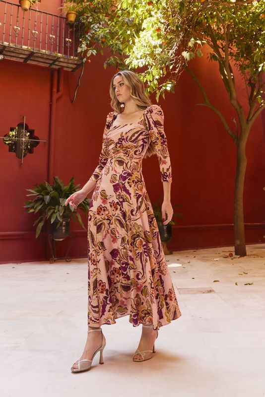 Vestido SIENNA ROSA - MAGNOLIA KOBUS