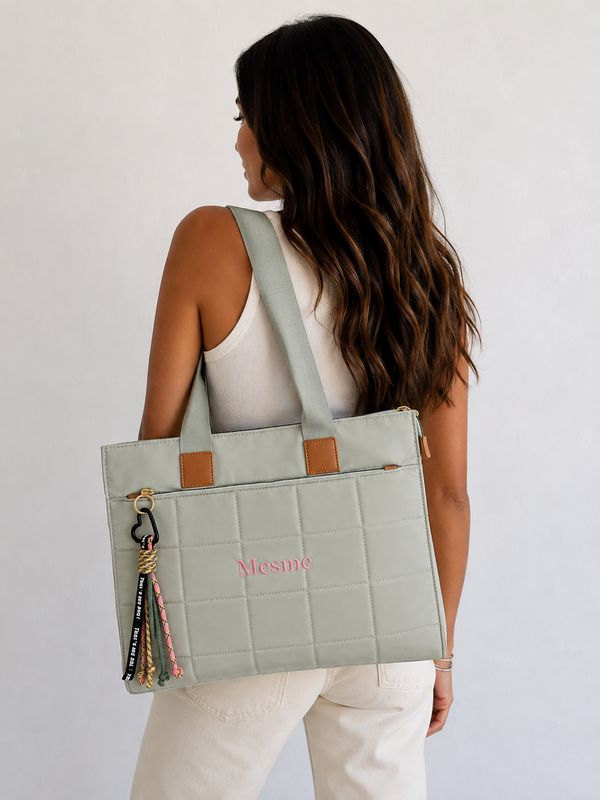 Bolso Acolchado Personalizado- Verde