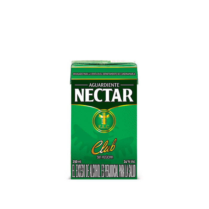X3 1/4 AGUARDIENTE Nectar VERDE